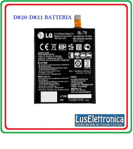 Batteria ricambio pila t9 - batteria, bl-t9