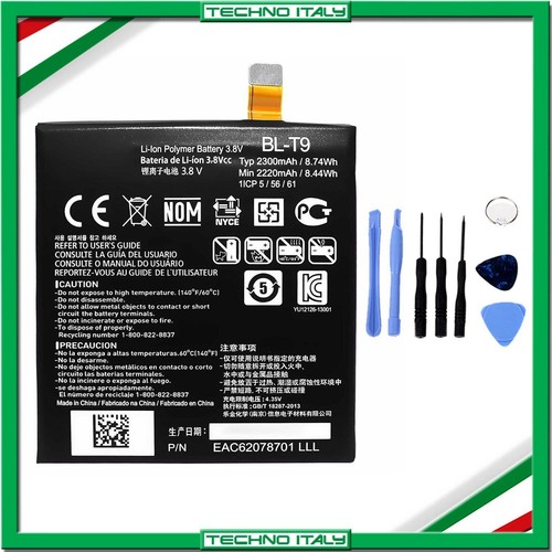 Batteria per t9 - batteria, bl-t9